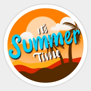 Its Summer Time Sticker